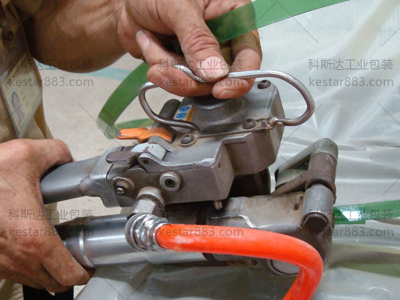 氣動塑鋼打包機熔接不完整或焊接無力怎么處理？